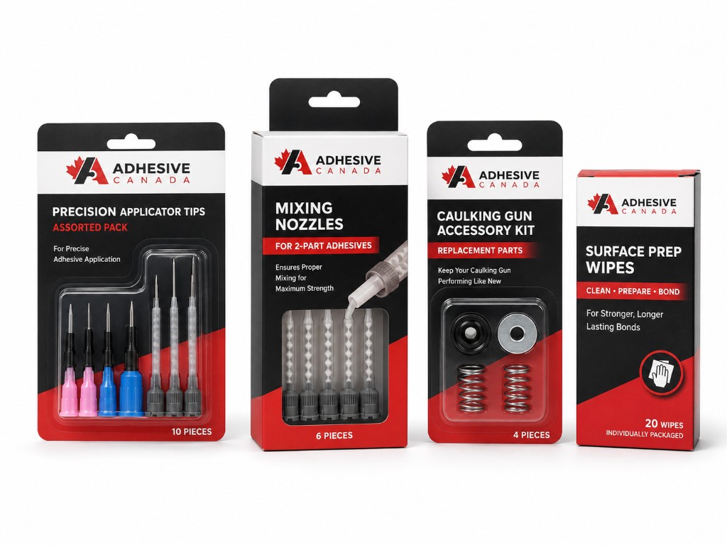 Adhesive application accessories